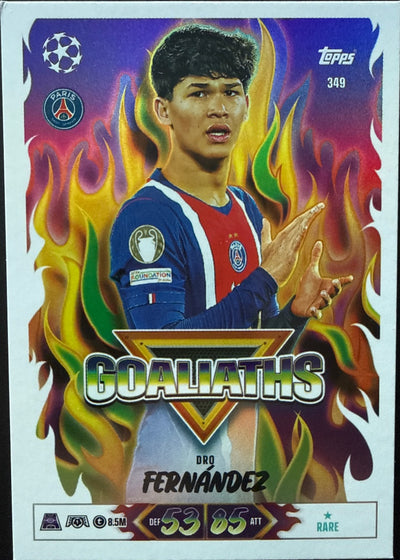 Dro Fernández – Topps Match Attax Champions League 2026/27 – #349