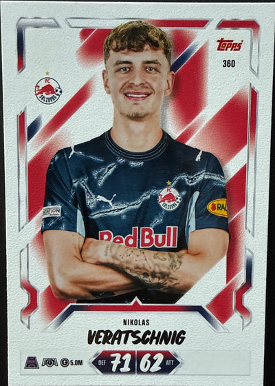 Nikolas Veratschnig – Topps Match Attax Champions League 2026/27 – #360