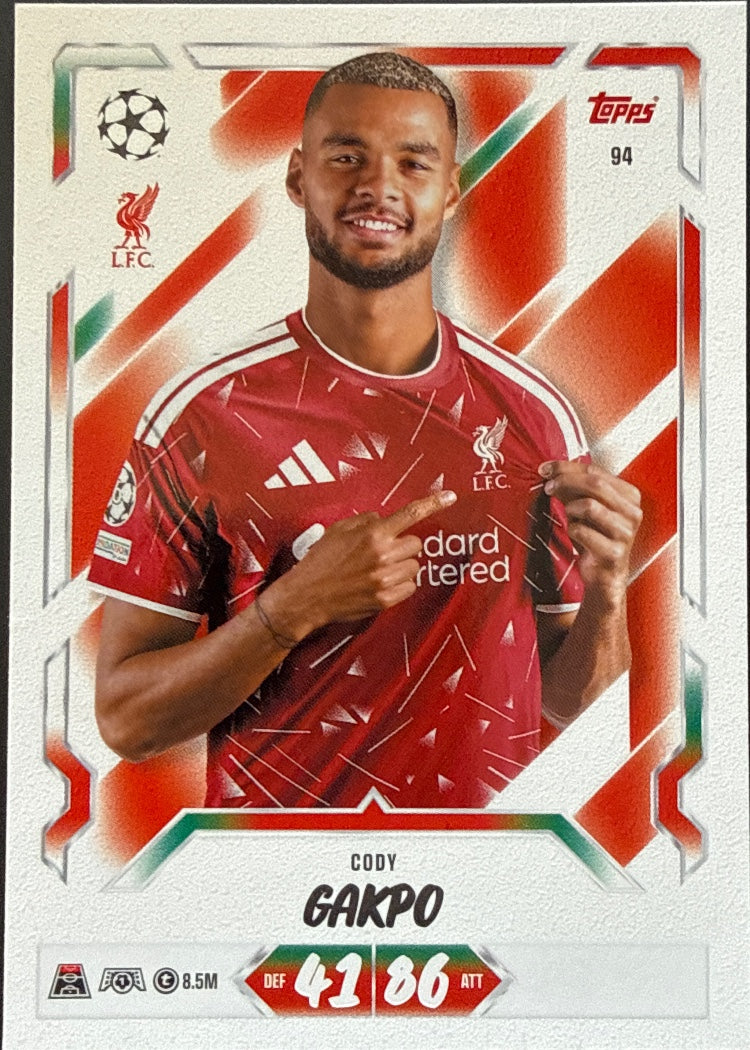 Cody Gakpo – Topps Match Attax Champions League 2026/27 – #94