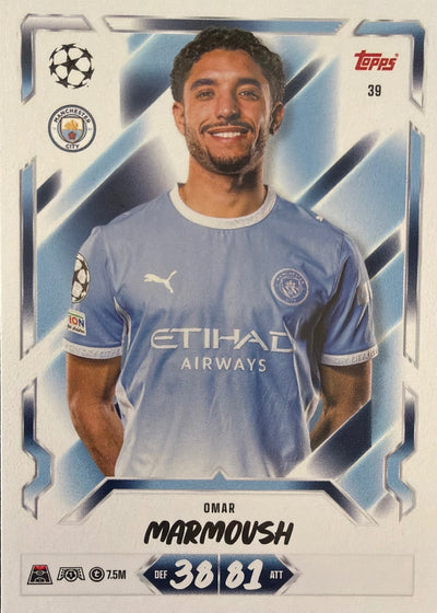 Omar Marmoush – Topps Match Attax Champions League 2026/27 – #39