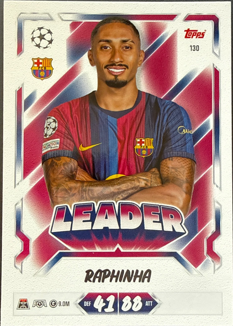 Raphinha – Topps Match Attax Champions League 2026/27 – #130
