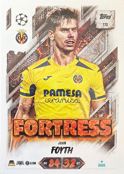 Juan Foyth – Topps Match Attax Champions League 2026/27 – #170
