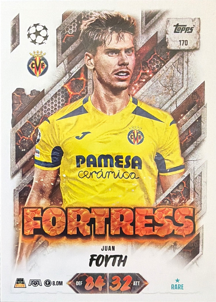 Juan Foyth – Topps Match Attax Champions League 2026/27 – #170