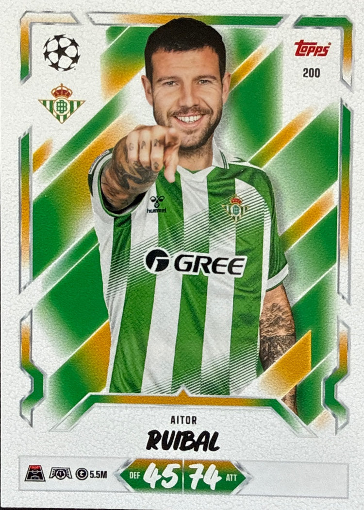 Aitor Ruibal – Topps Match Attax Champions League 2026/27 – #200