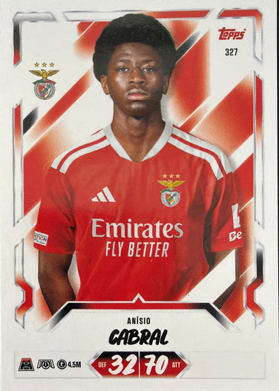 Anísio Cabral – Topps Match Attax Champions League 2026/27 – #327