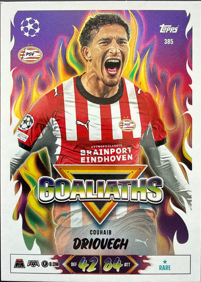 Couhaib Driouech – Topps Match Attax Champions League 2026/27 – #385