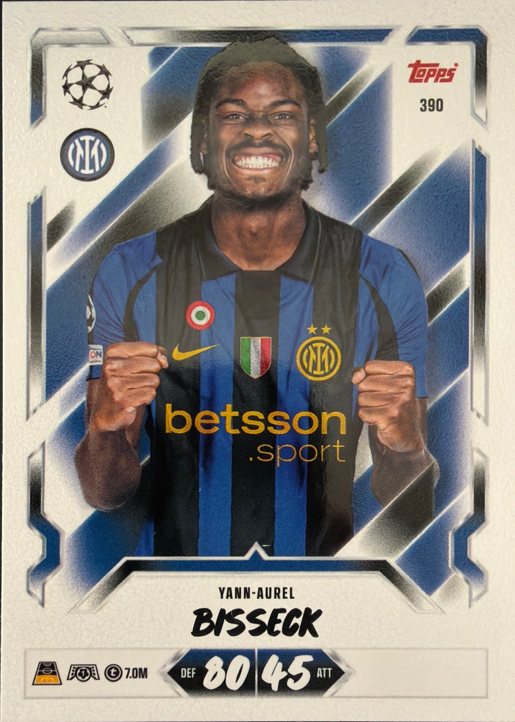 Yann-Aurel Bisseck – Topps Match Attax Champions League 2026/27 – #390