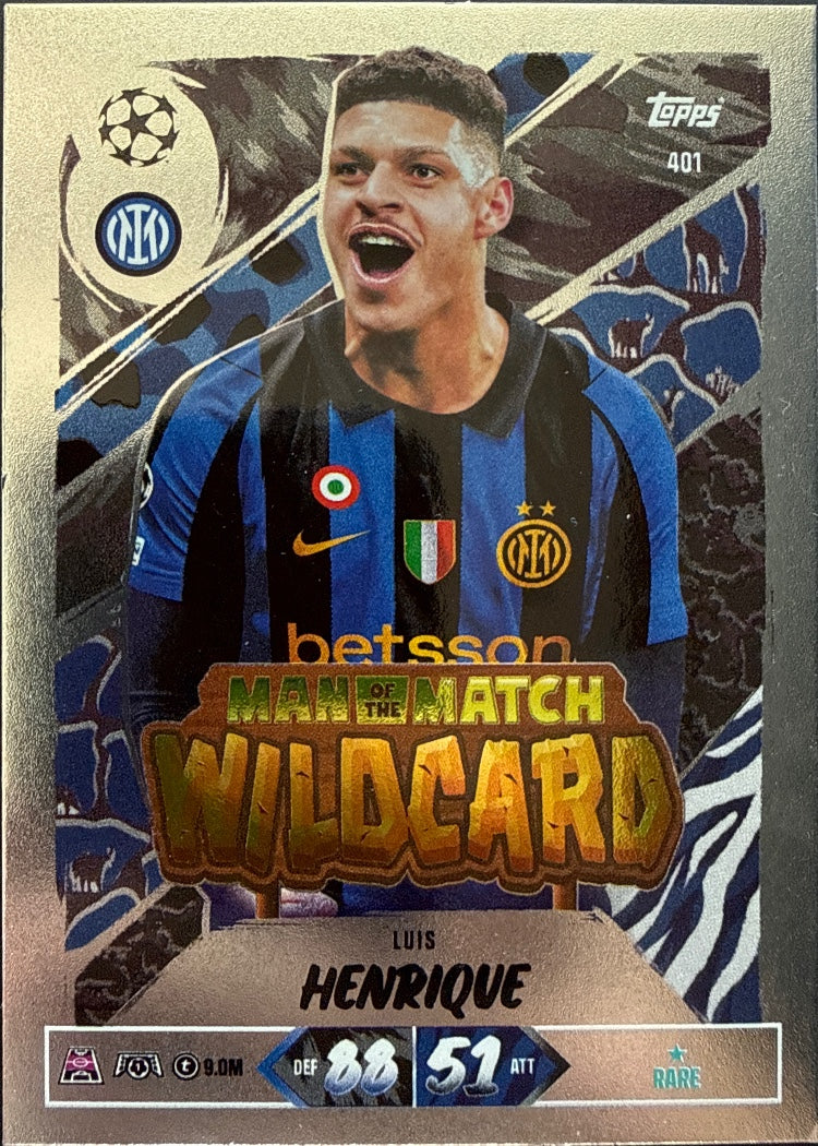Luis Henrique – Topps Match Attax Champions League 2026/27 – #401