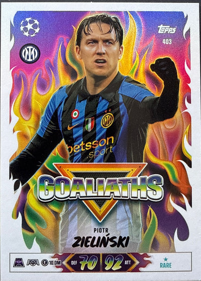 Piotr Zieliński – Topps Match Attax Champions League 2026/27 – #403