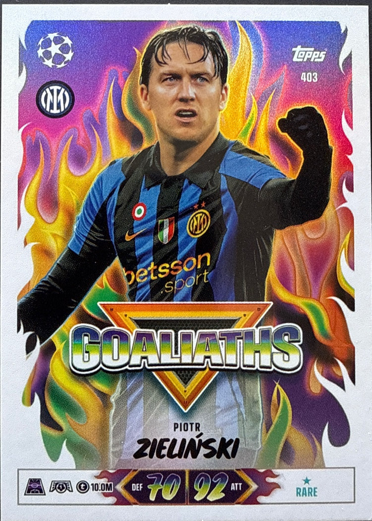 Piotr Zieliński – Topps Match Attax Champions League 2026/27 – #403