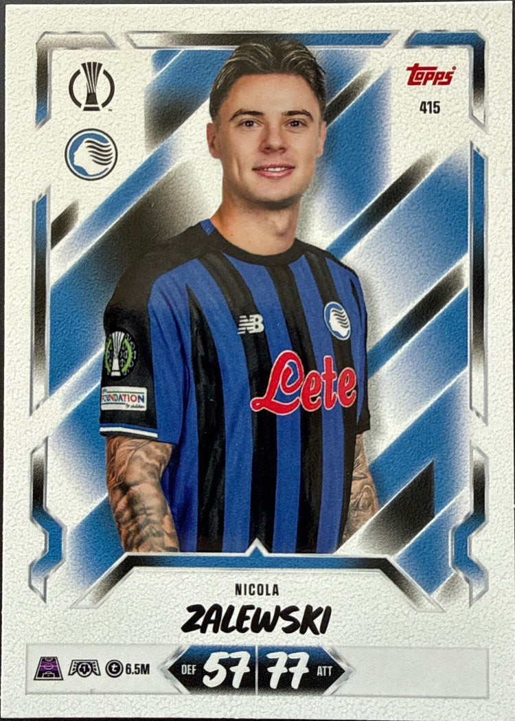 Nicola Zalewski – Topps Match Attax Champions League 2026/27 – #415