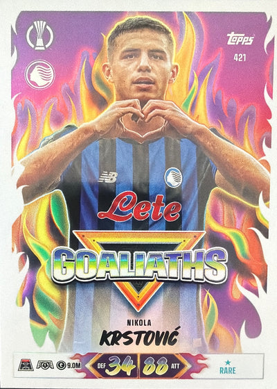 Nikola Krstović – Topps Match Attax Champions League 2026/27 – #421