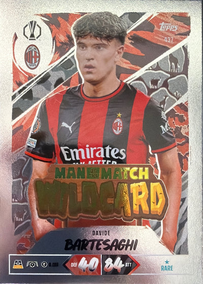 Davide Bartesaghi – Topps Match Attax Champions League 2026/27 – #437
