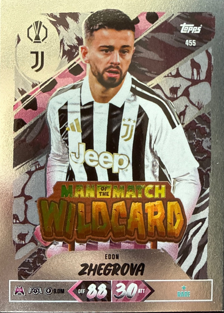 Edon Zhegrova – Topps Match Attax Champions League 2026/27 – #455