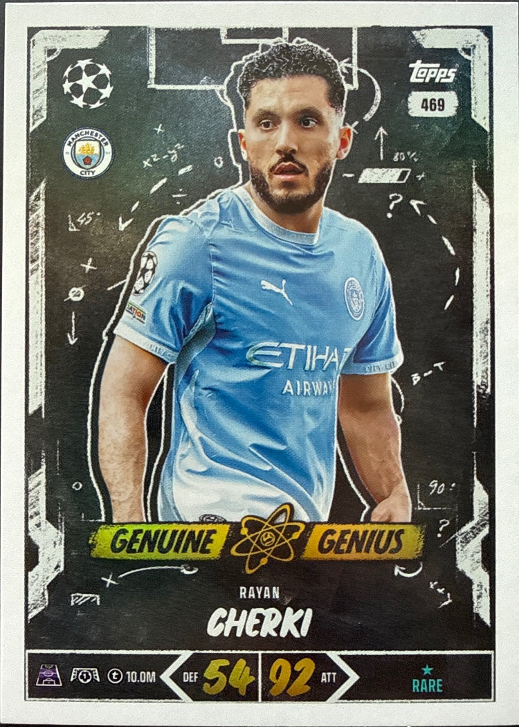 Rayan Cherki – Topps Match Attax Champions League 2026/27 – #469