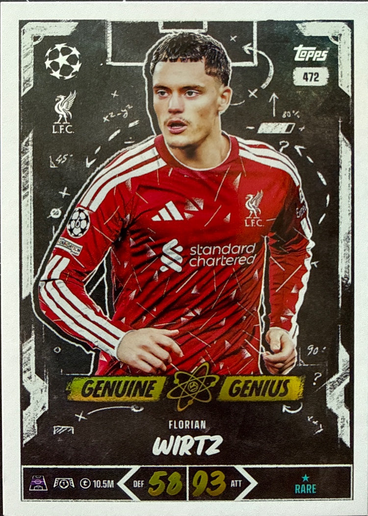 Florian Wirtz – Topps Match Attax Champions League 2026/27 – #472