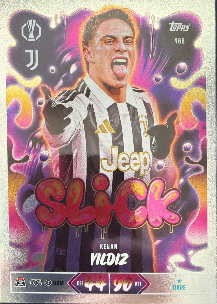Kenan Yıldız – Topps Match Attax Champions League 2026/27 – #468