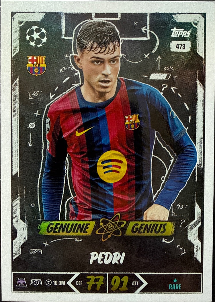 Pedri – Topps Match Attax Champions League 2026/27 – #473