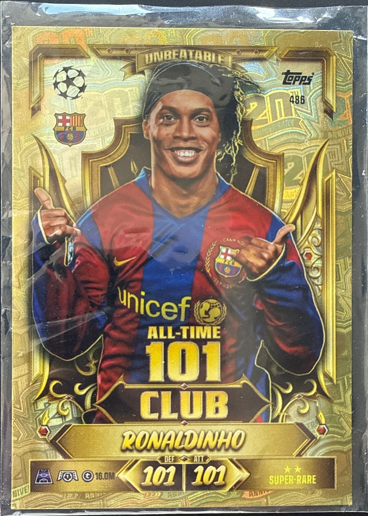 Ronaldinho – Topps Match Attax Champions League 2026/27 – #486